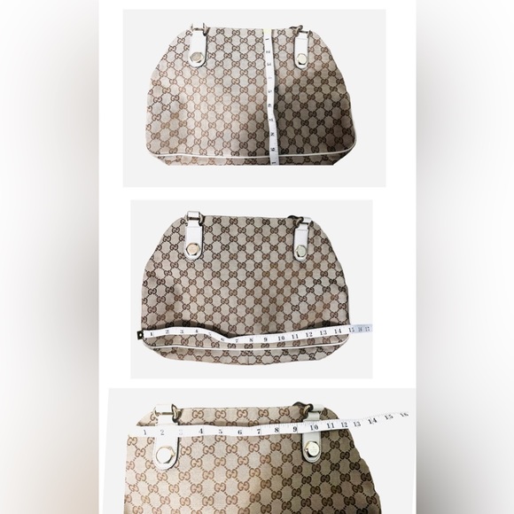 Authentic Gucci Shoulder Bag in Canvas - Picture 16 of 16